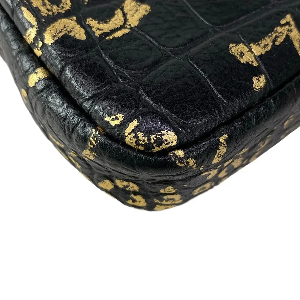 Chanel 2.55 Other Style Wallet A70953 Black Gold